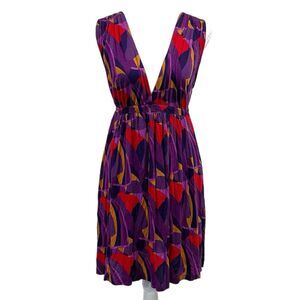 French Connection Printed Sleeveless Dress Women's Size 10